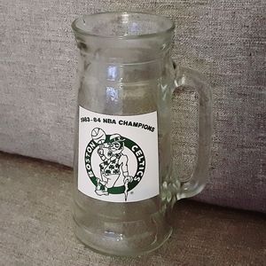 NBA BOSTON CELTICS Basketball 1983-1984 Glass
